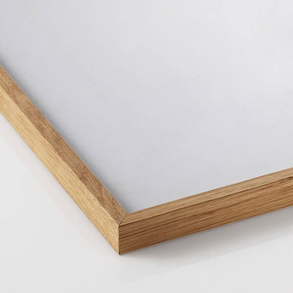 Frame poster oak
